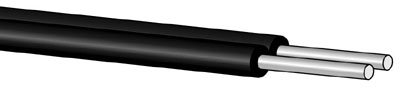 SH4002 Super Eska™ Polyethylene Jacketed Optical Fiber Cord SH4002 Super Eska™ Polyethylene Jacketed Optical Fiber Cord