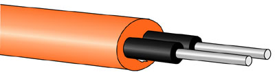 GHEL4002-OR Eska™ Premier Polyethylene Buffered & Hytrel Sheathed Fiber Cord GHEL4002-OR Eska™ Premier Polyethylene Buffered & Hytrel Sheathed Fiber Cord